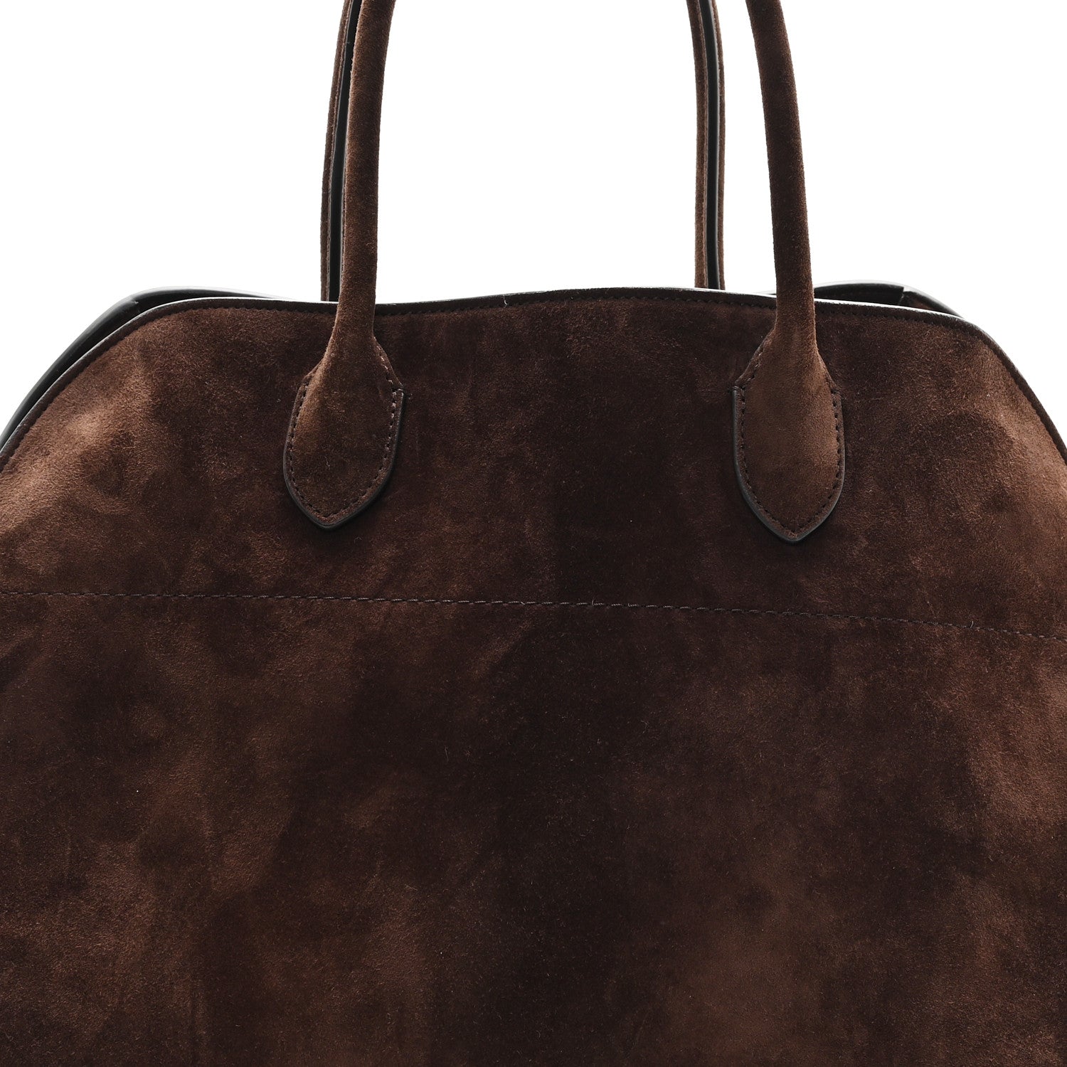 The Row Suede Soft Margaux 15 Mocha 7 of 9