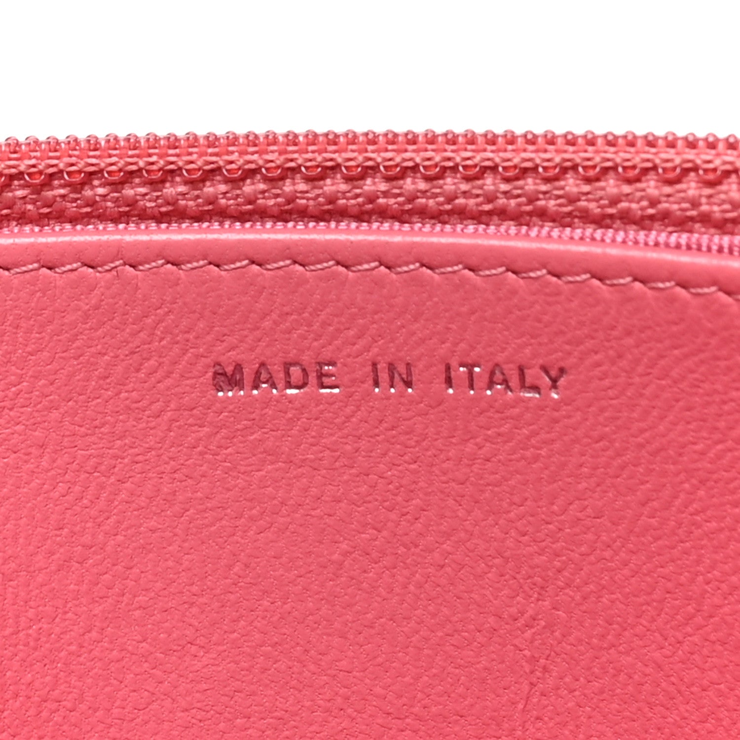 Chanel Lambskin Quilted Wallet On Chain WOC Pink 7 of 12