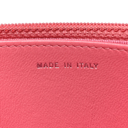 Chanel Lambskin Quilted Wallet On Chain WOC Pink 7 of 12