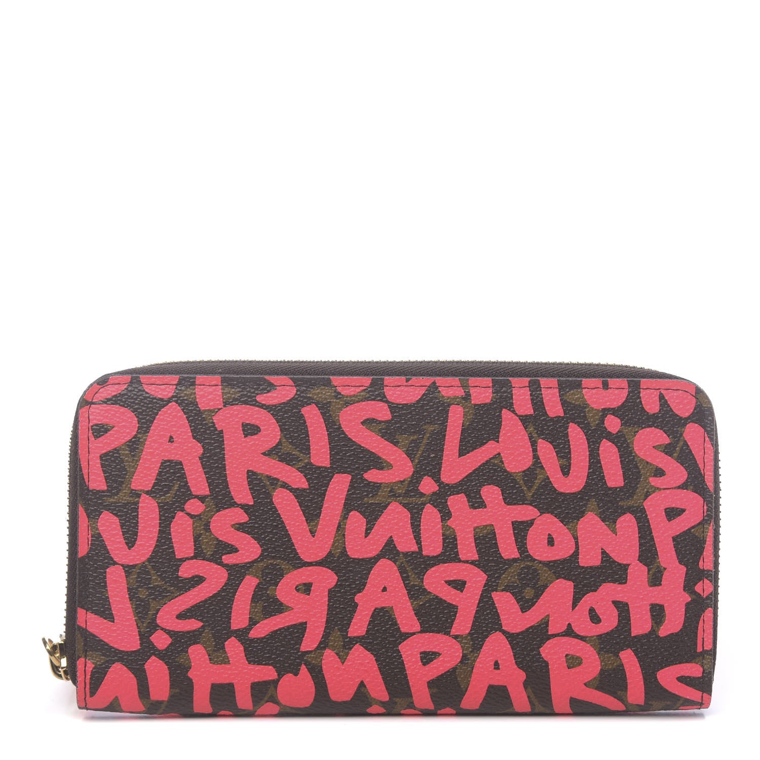 Louis Vuitton Monogram Graffiti Zippy Wallet Fuchsia 1 of 6