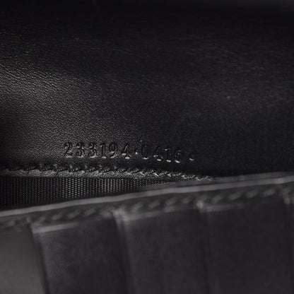 Gucci Guccissima Signature Zip Around Organizer Wallet Black 7 of 11