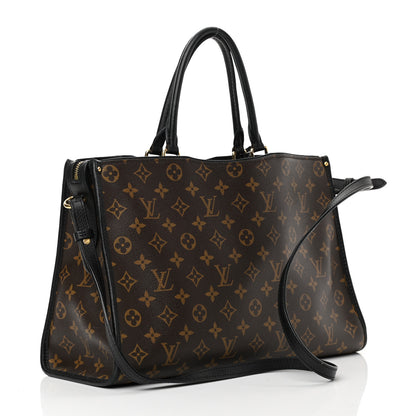 Louis Vuitton Monogram Popincourt MM Black 4 of 43