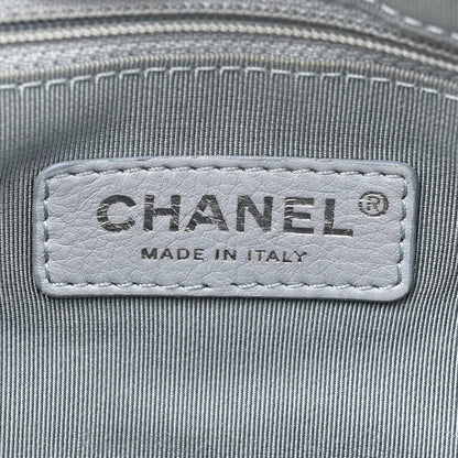 Chanel Aged Calfskin Quilted Medium Gabrielle Hobo Light Blue 6 of 12