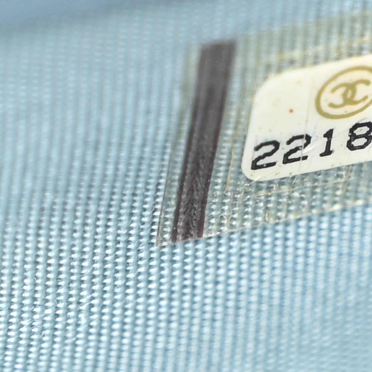 Metallic Patent Quilted Boy Zip Around Wallet Light Blue