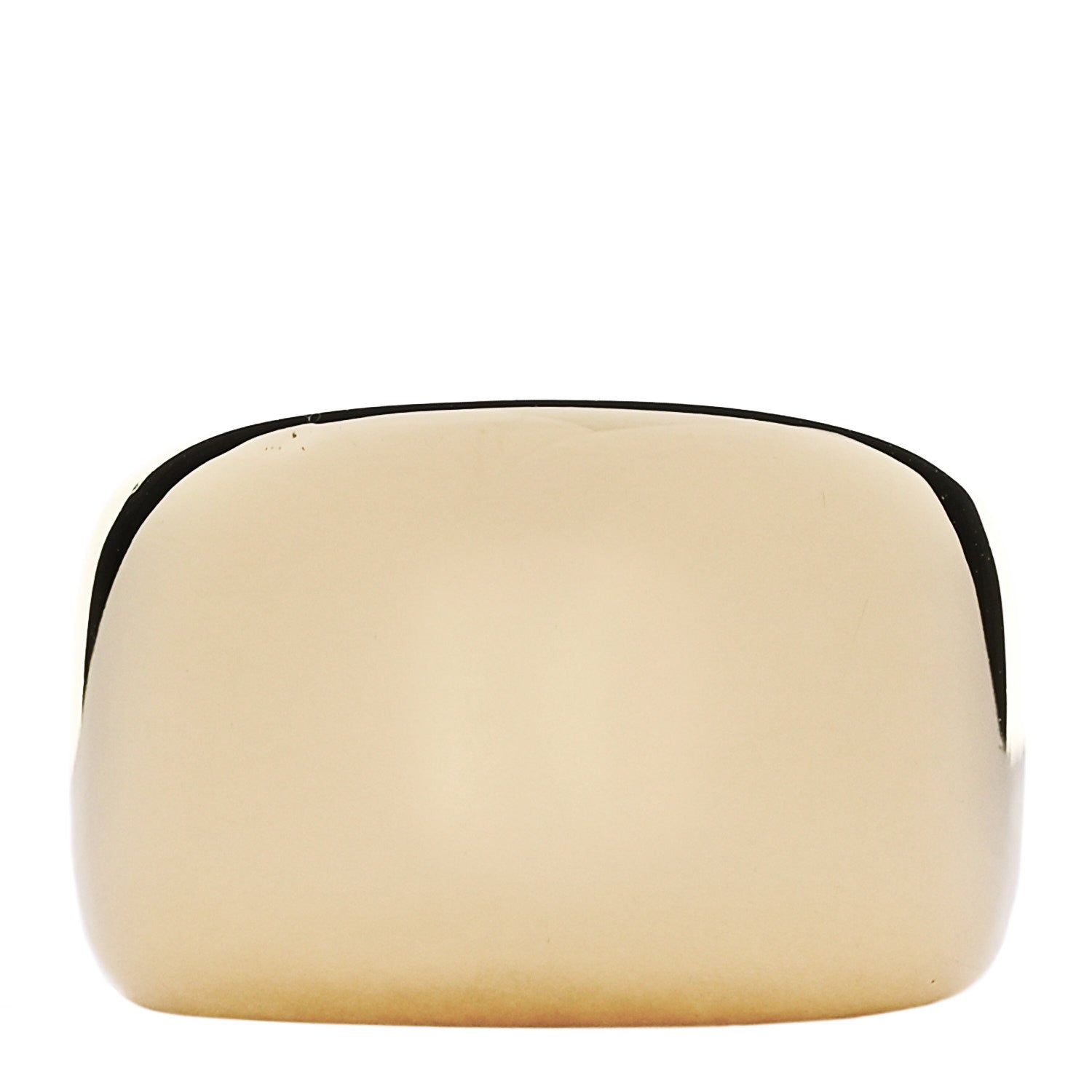 Cartier 18K Yellow Gold Nouvelle Vague Dome Ring 48 4.5 1 of 4