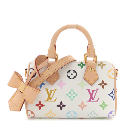 Louis Vuitton LV X TM Monogram Multicolor Nano Speedy White 1 of 10