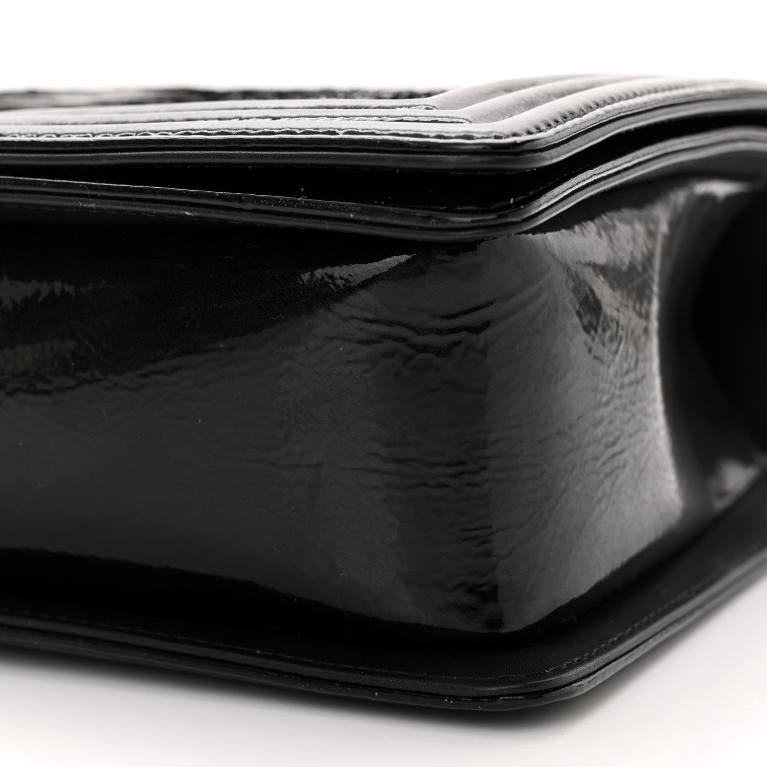 Chanel Snakeskin Medium Boy Flap Black 10 of 10