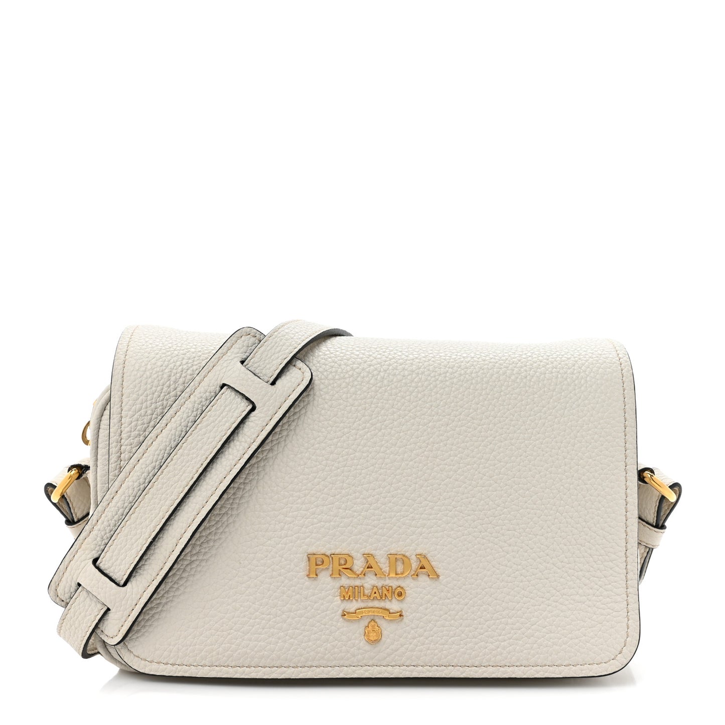 Vitello Phenix Crossbody Bag Talco
