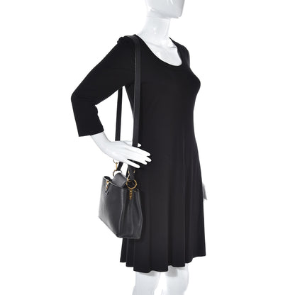 Louis Vuitton Taurillon Capucines BB Black 2 of 6