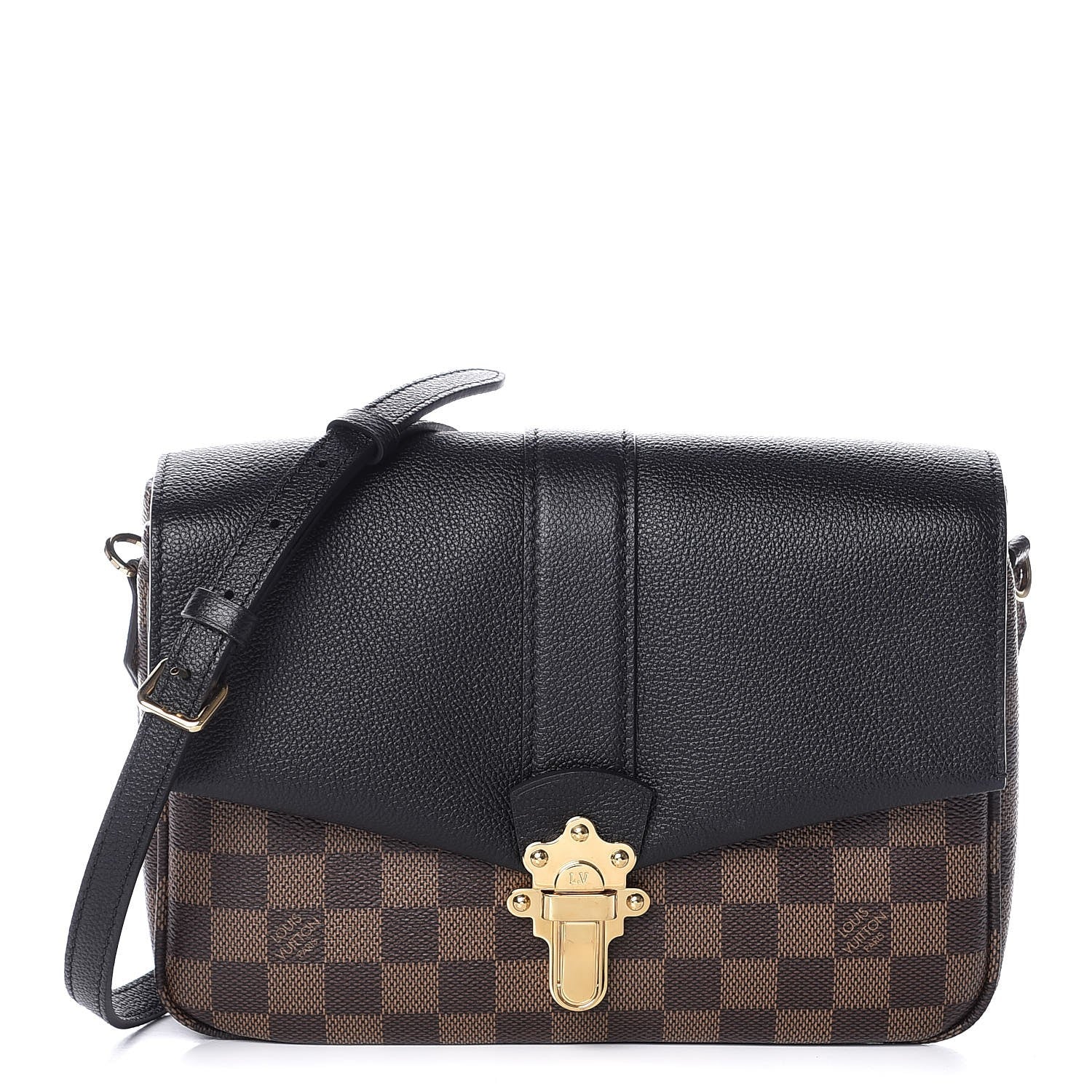 Louis Vuitton Damier Ebene Clapton Black 1 of 7