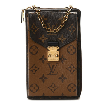 Louis Vuitton Reverse Monogram Metis Vertical Zippy Wallet 1 of 12