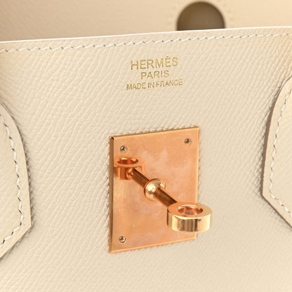 Hermes Epsom Birkin 30 Craie 6 of 10