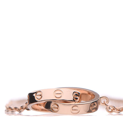 Cartier 18K Pink Gold Interlocking LOVE Bracelet 4 of 8