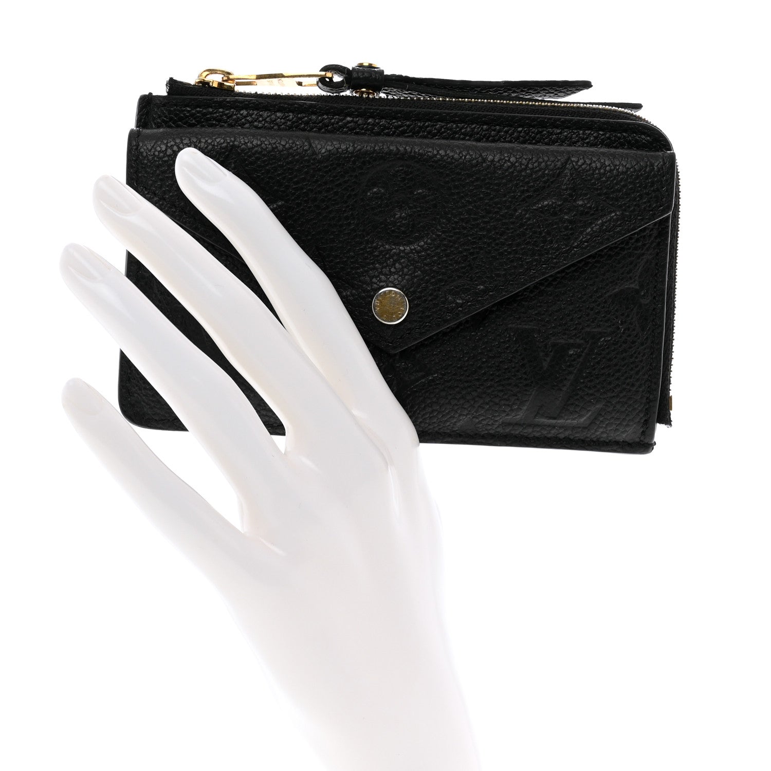 Louis Vuitton Empreinte Recto Verso Card Holder Black 2 of 8