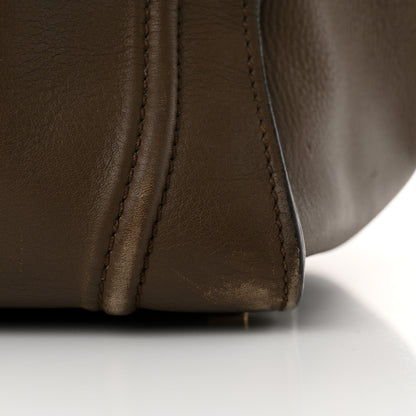 Celine Grained Calfskin Medium Phantom Luggage Taupe 22 of 30