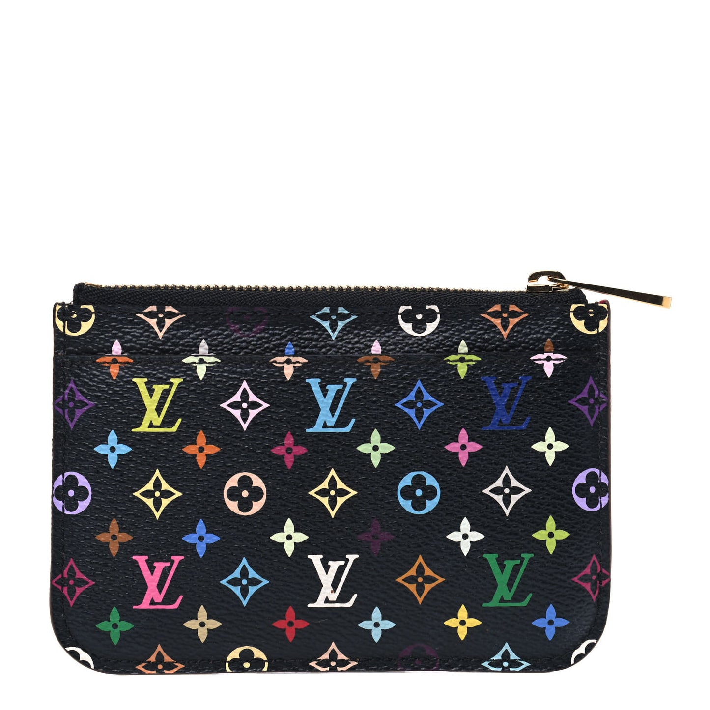 Monogram Multicolor Key Pouch Black Grenade
