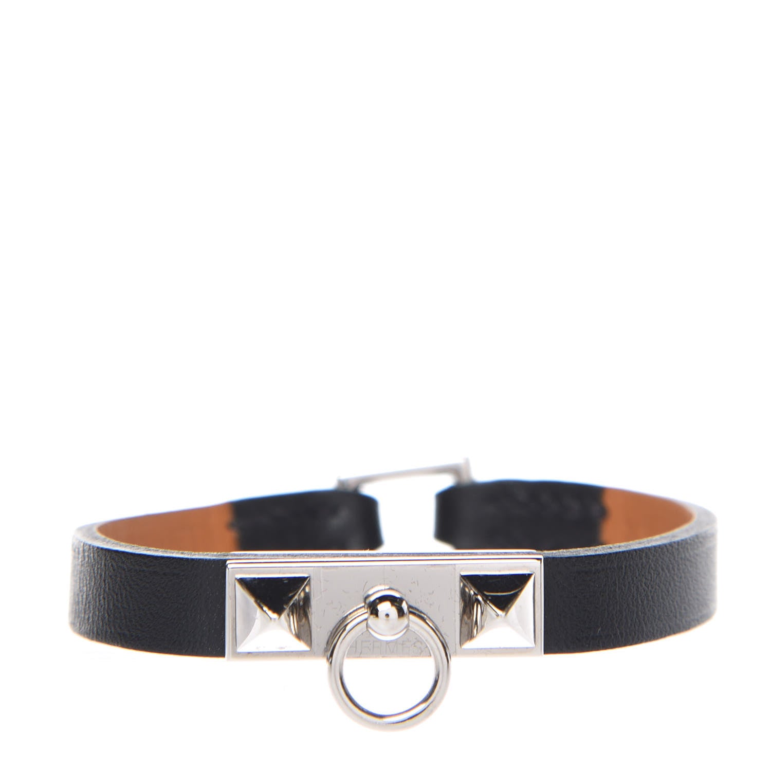 Hermes Chamonix Micro Rivale Bracelet XS Black 1 of 5