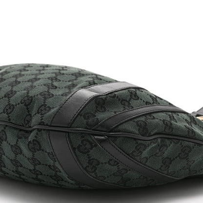 Gucci Monogram Medium Abbey Convertible Tote Dark Green 11 of 11