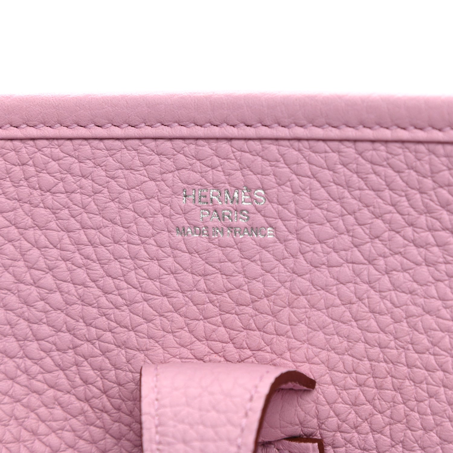 Hermes Taurillon Clemence Evelyne III PM Mauve Sylvestre 6 of 10