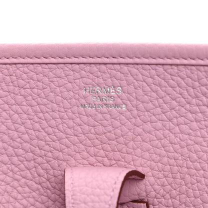 Hermes Taurillon Clemence Evelyne III PM Mauve Sylvestre 6 of 10
