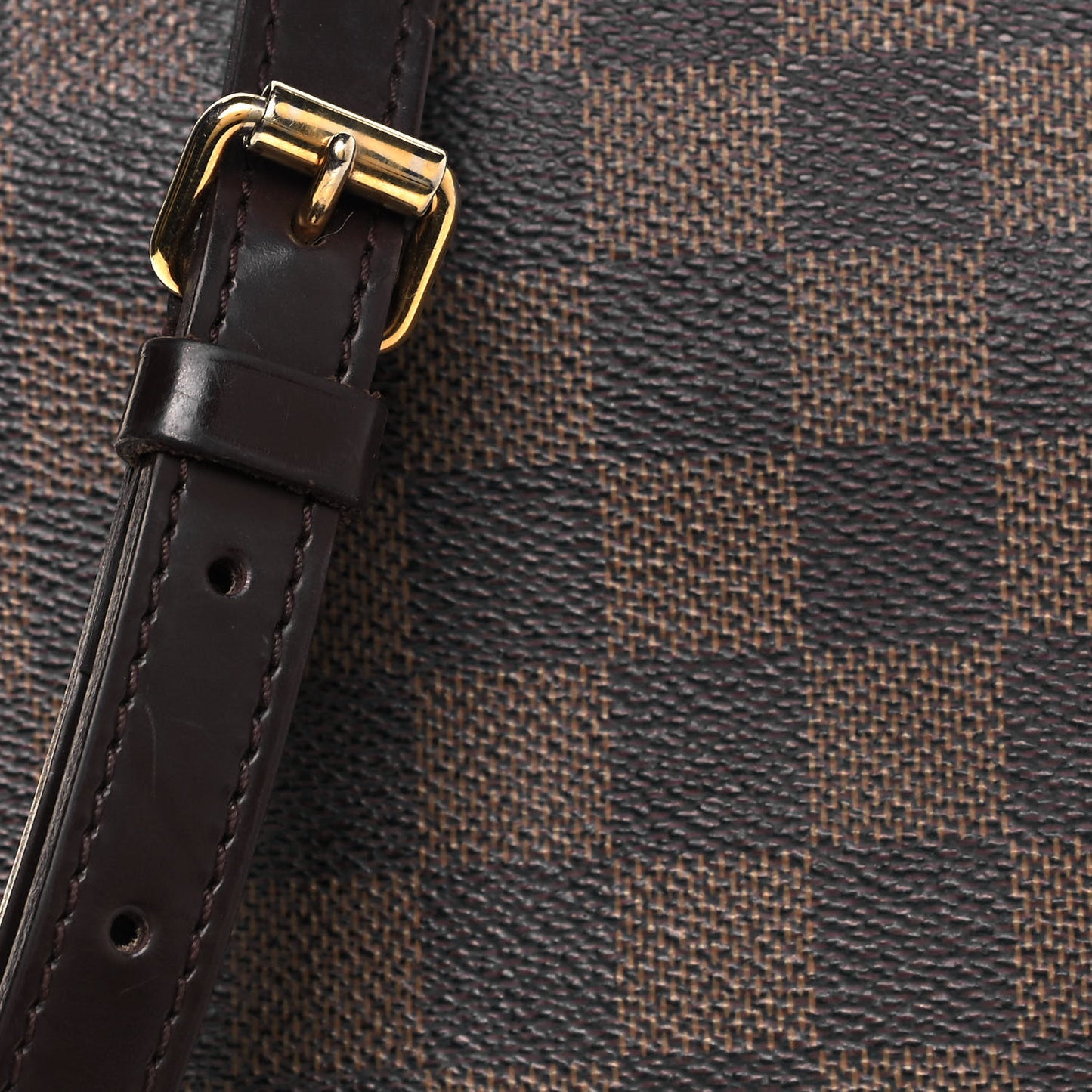 Damier Ebene Musette Salsa Long Strap