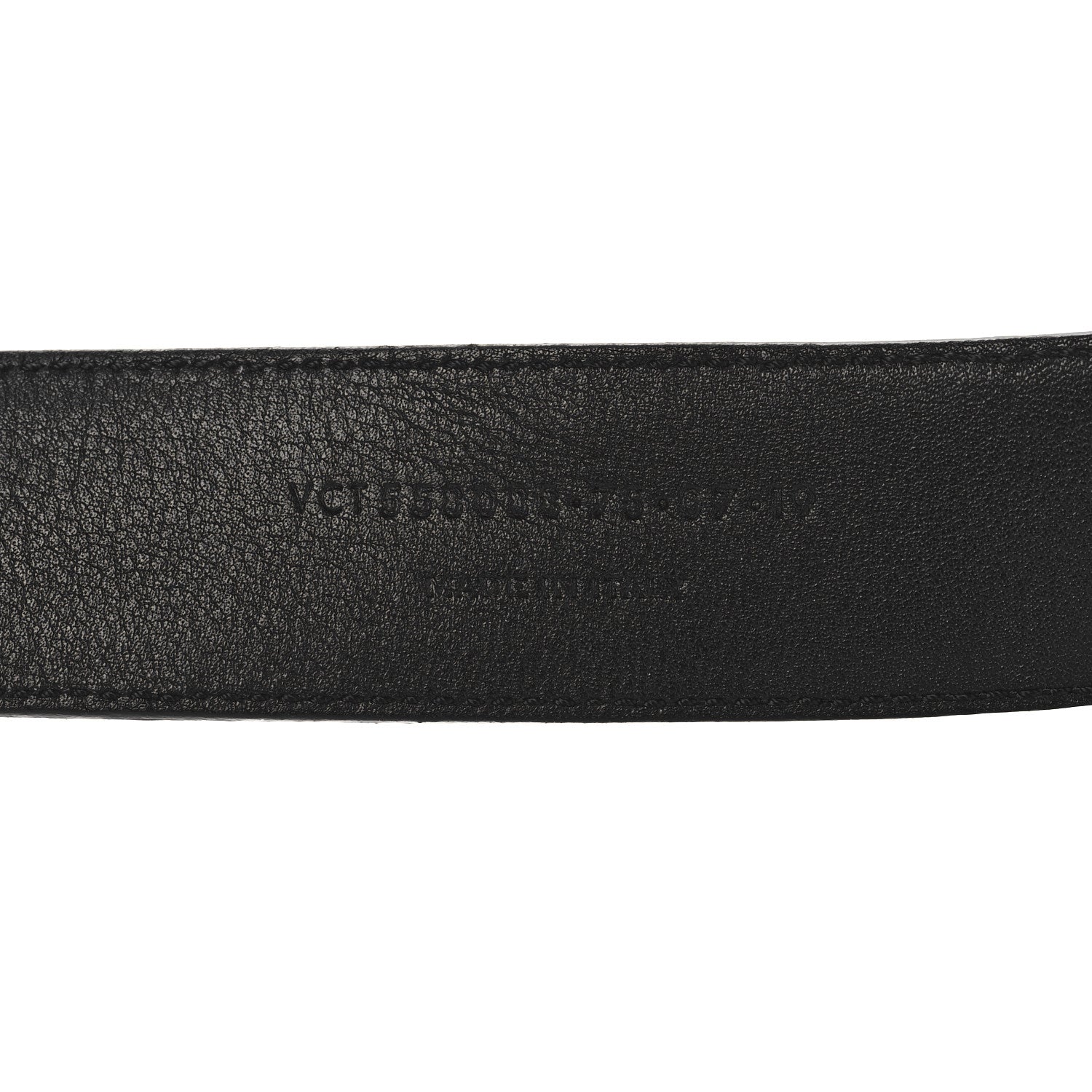 Saint Laurent Suede Monogram Cassandre Belt 75 30 Black 6 of 6
