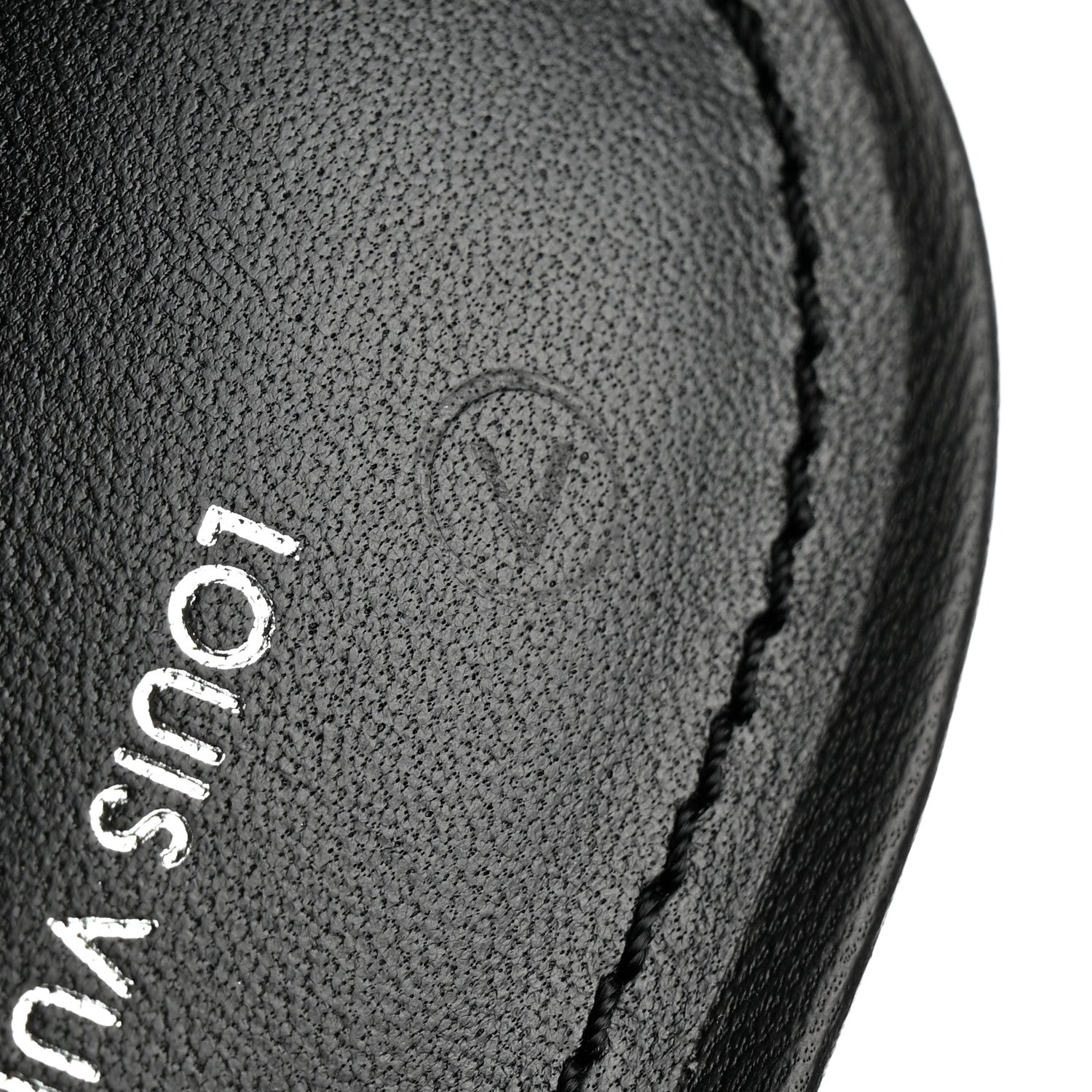 Louis Vuitton Lambskin Embossed Monogram Revival High Heel Mules 37.5 Black 9 of 10