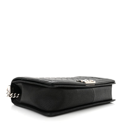 Chanel Caviar Quilted Large Boy Flap Black 4 of 13