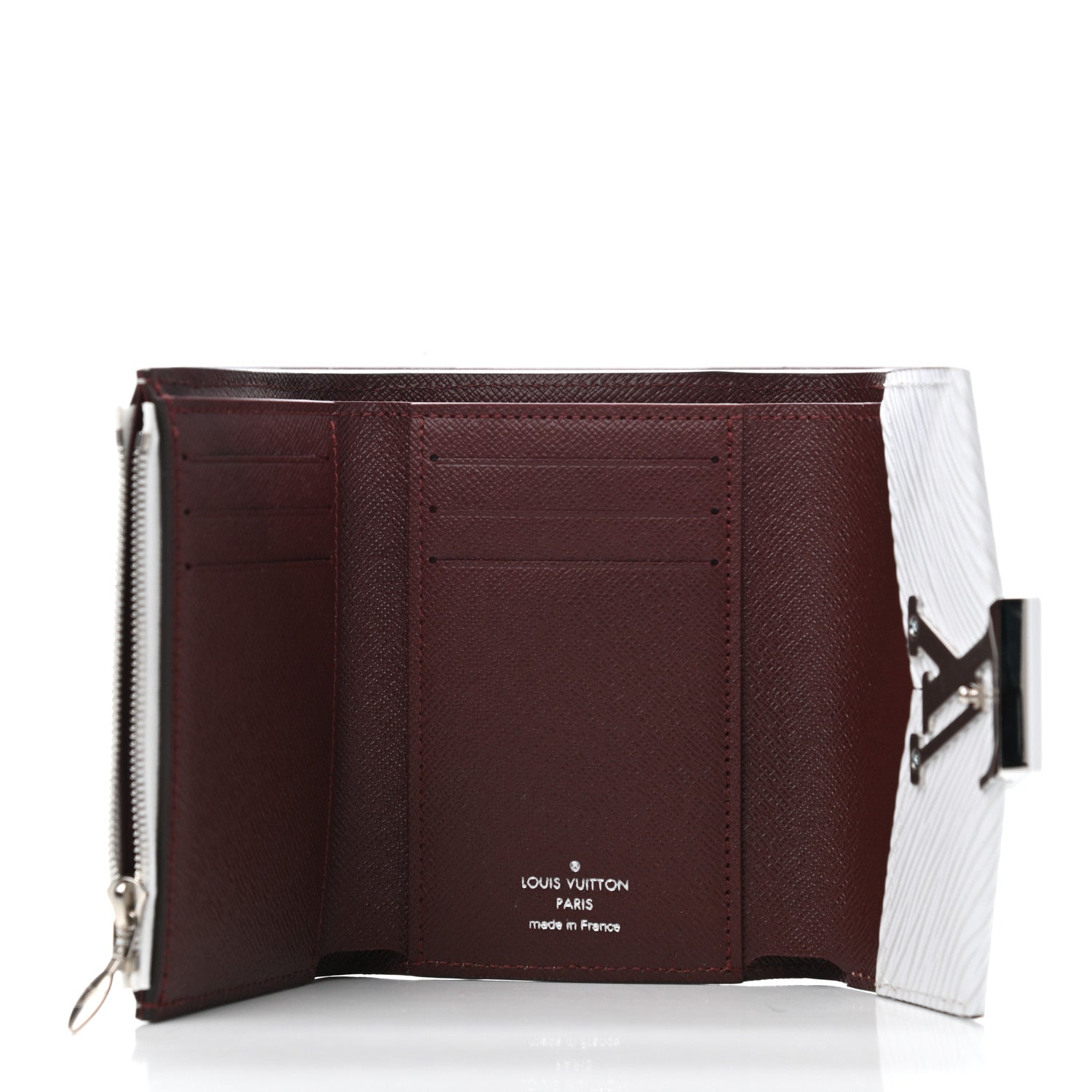 Louis Vuitton Epi Grenelle Compact Wallet White 4 of 4
