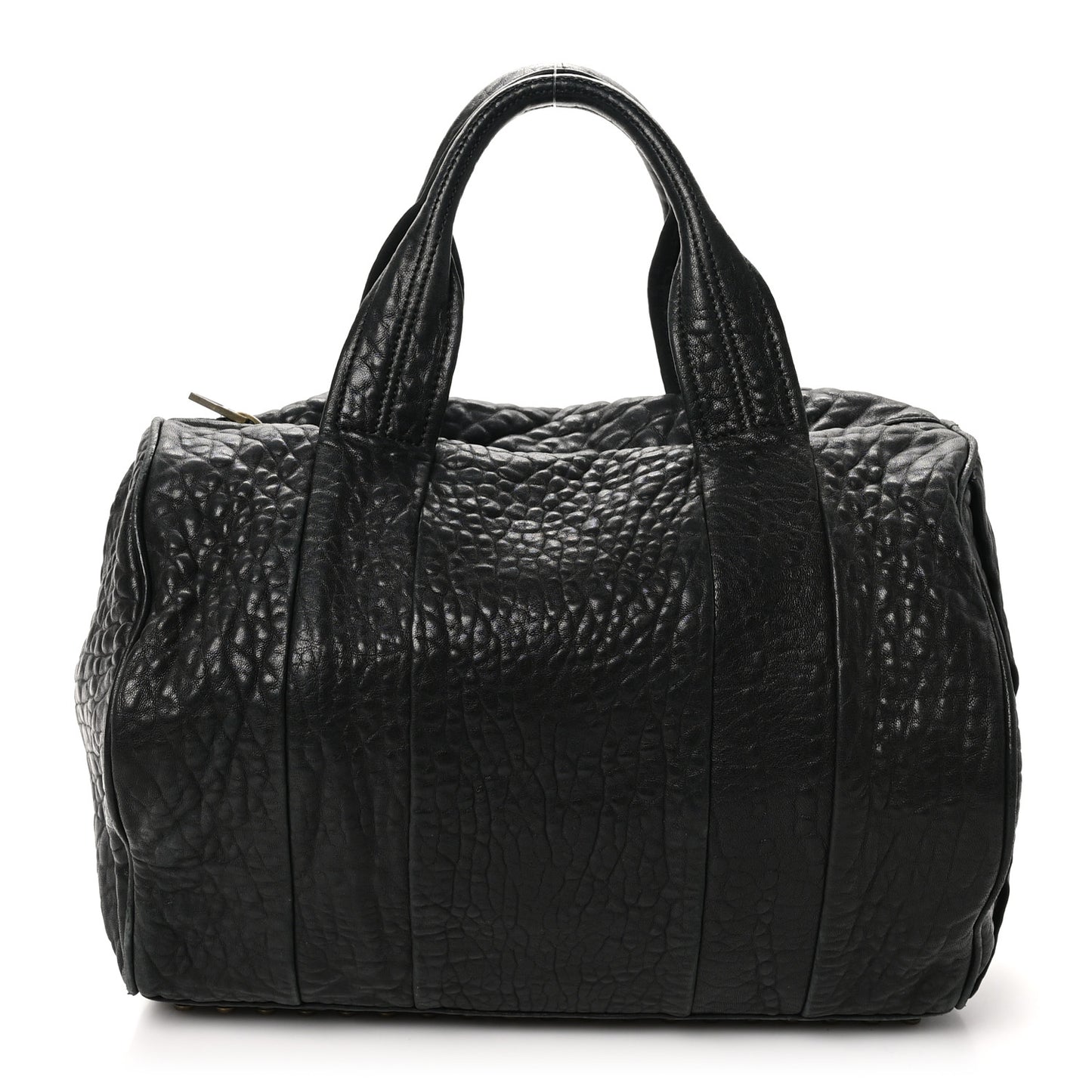 Pebbled Lambskin Rockie Antique Brass Hardware