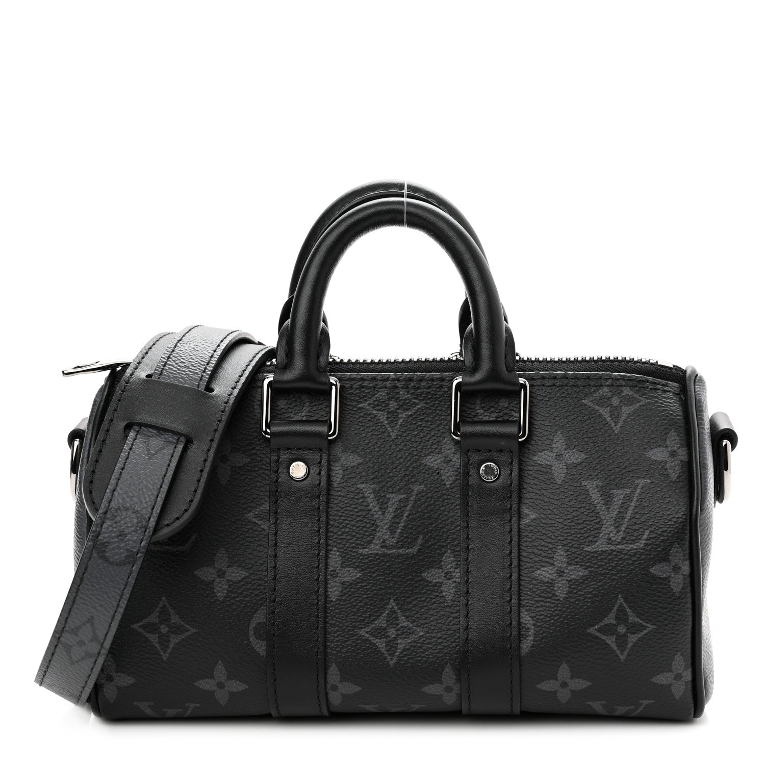 Louis Vuitton Reverse Monogram Eclipse Keepall XS Black 1 of 10