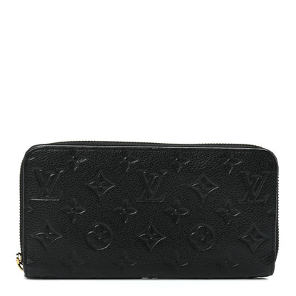 Louis Vuitton Empreinte Zippy Wallet Black 1 of 12