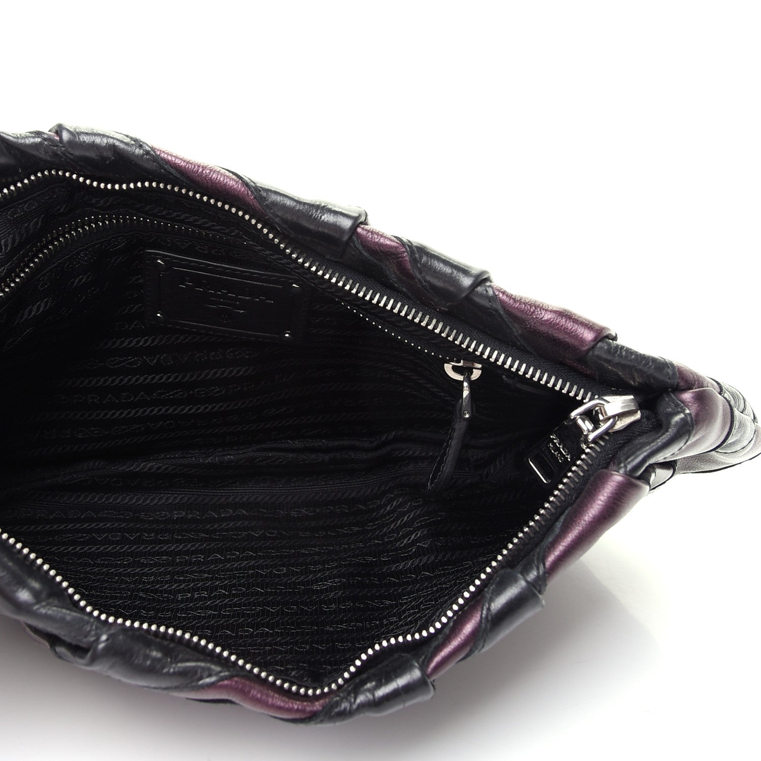 Prada Vitellino Mordo Pochette Ribes Mordore 5 of 6