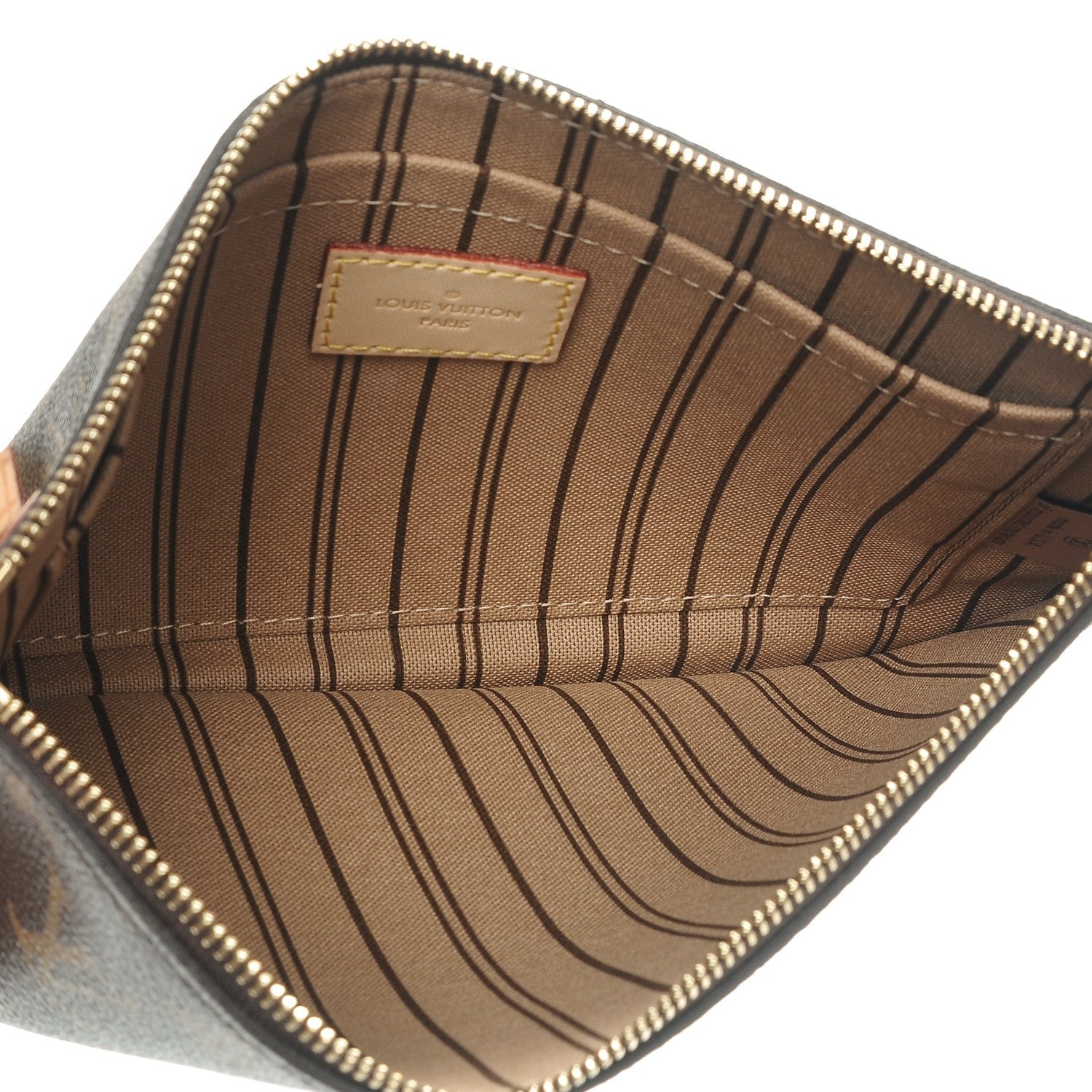 Louis Vuitton Monogram Neverfull MM GM Pochette 5 of 8