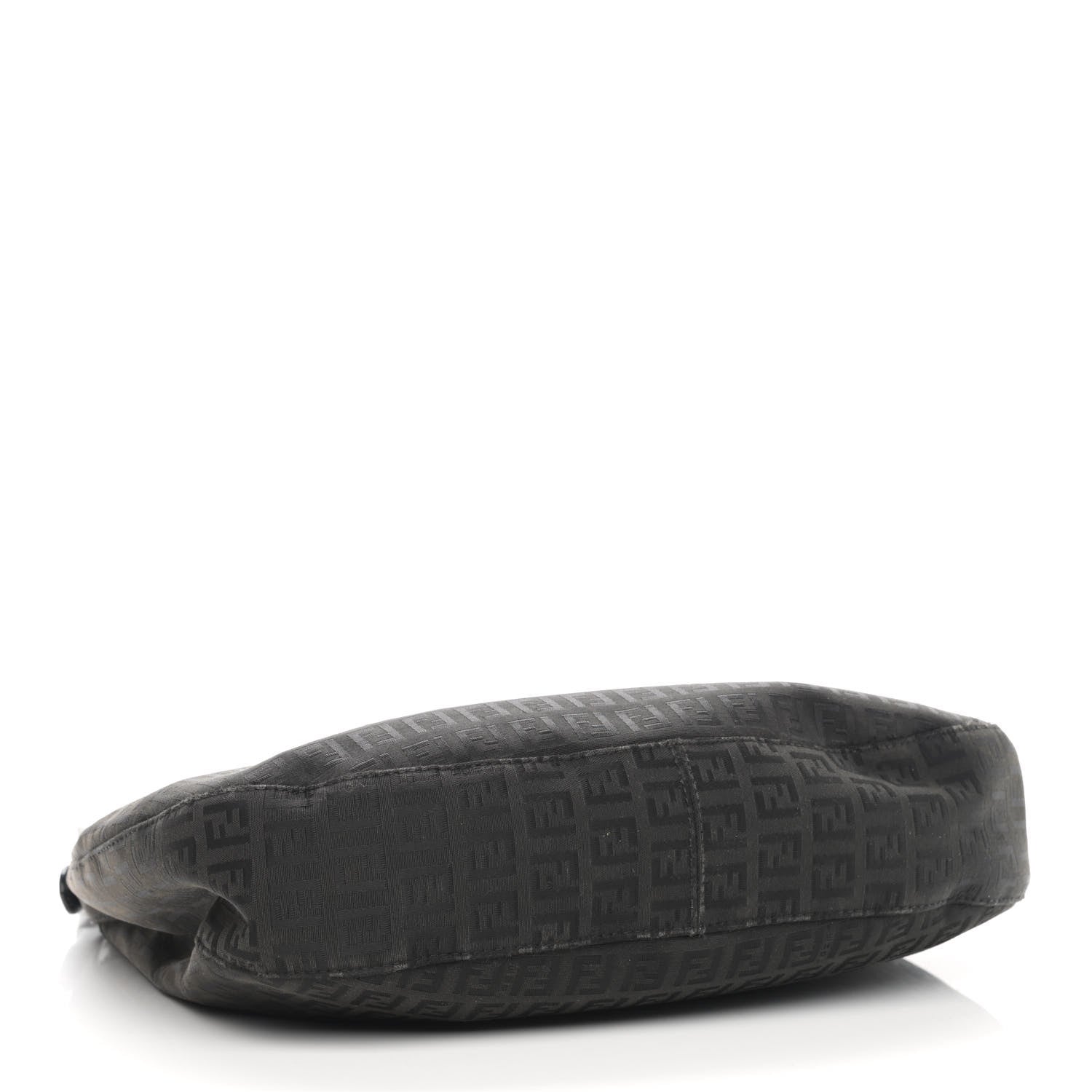 Fendi Zucchino Clip Hobo Black 3 of 12