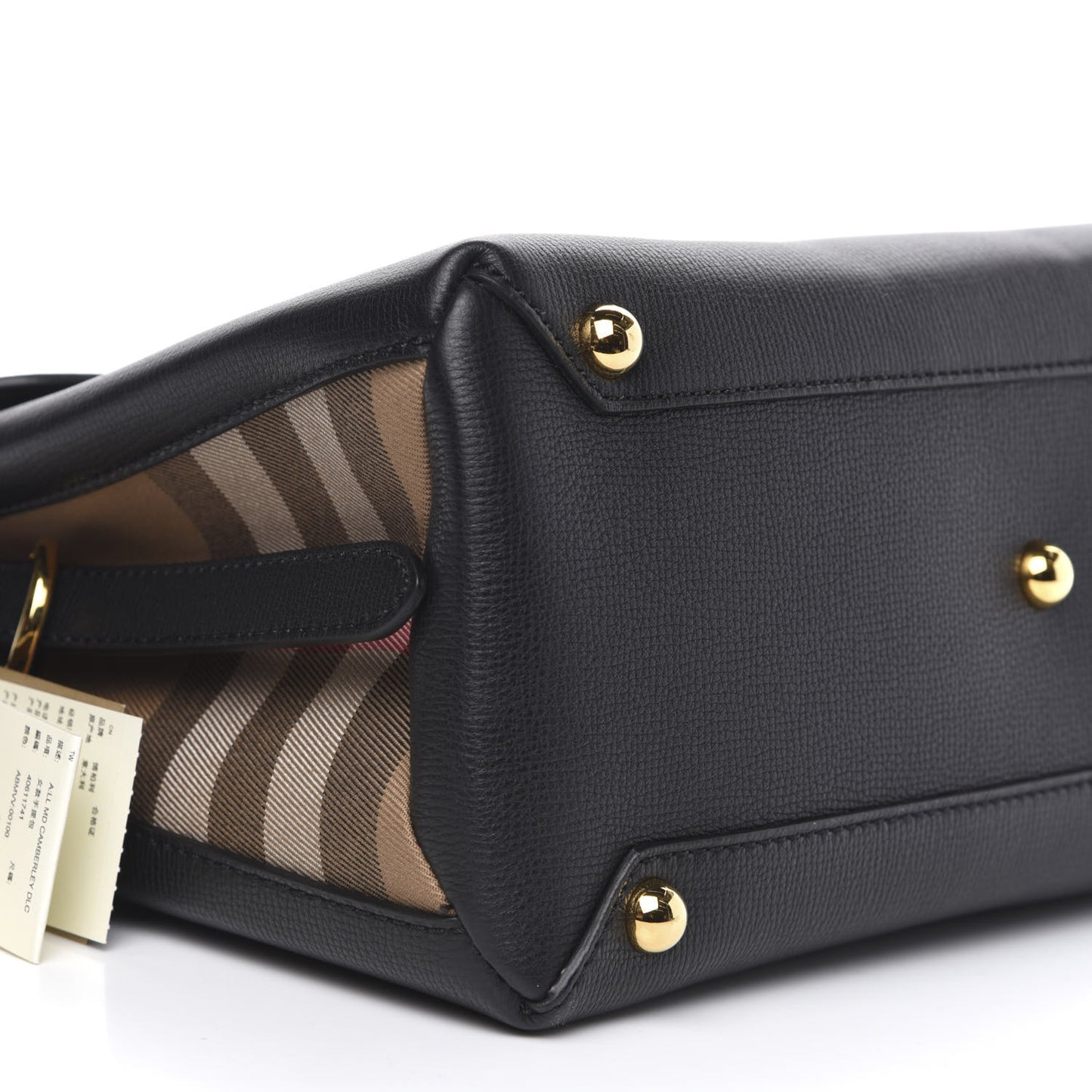Derby Calfskin House Check Medium Camberley Black