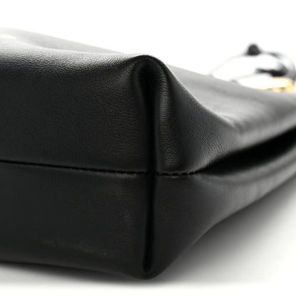 Loewe Smooth Calfskin Pebble Pouch  Black 10 of 10