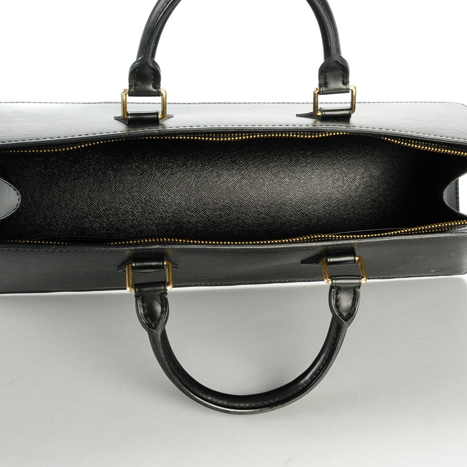 Louis Vuitton Epi Sac Triangle Black 5 of 8