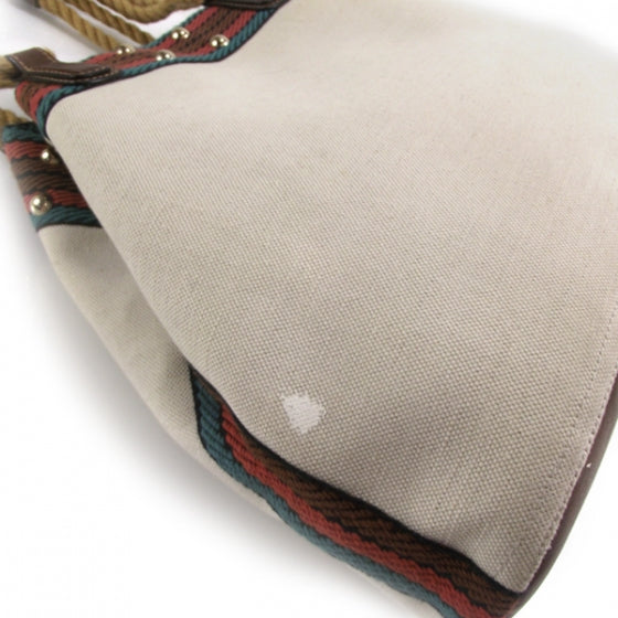Canvas Rope Beach Bag