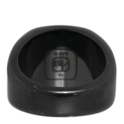 David Yurman Titanium Signet Ring 63 10.25 3 of 4