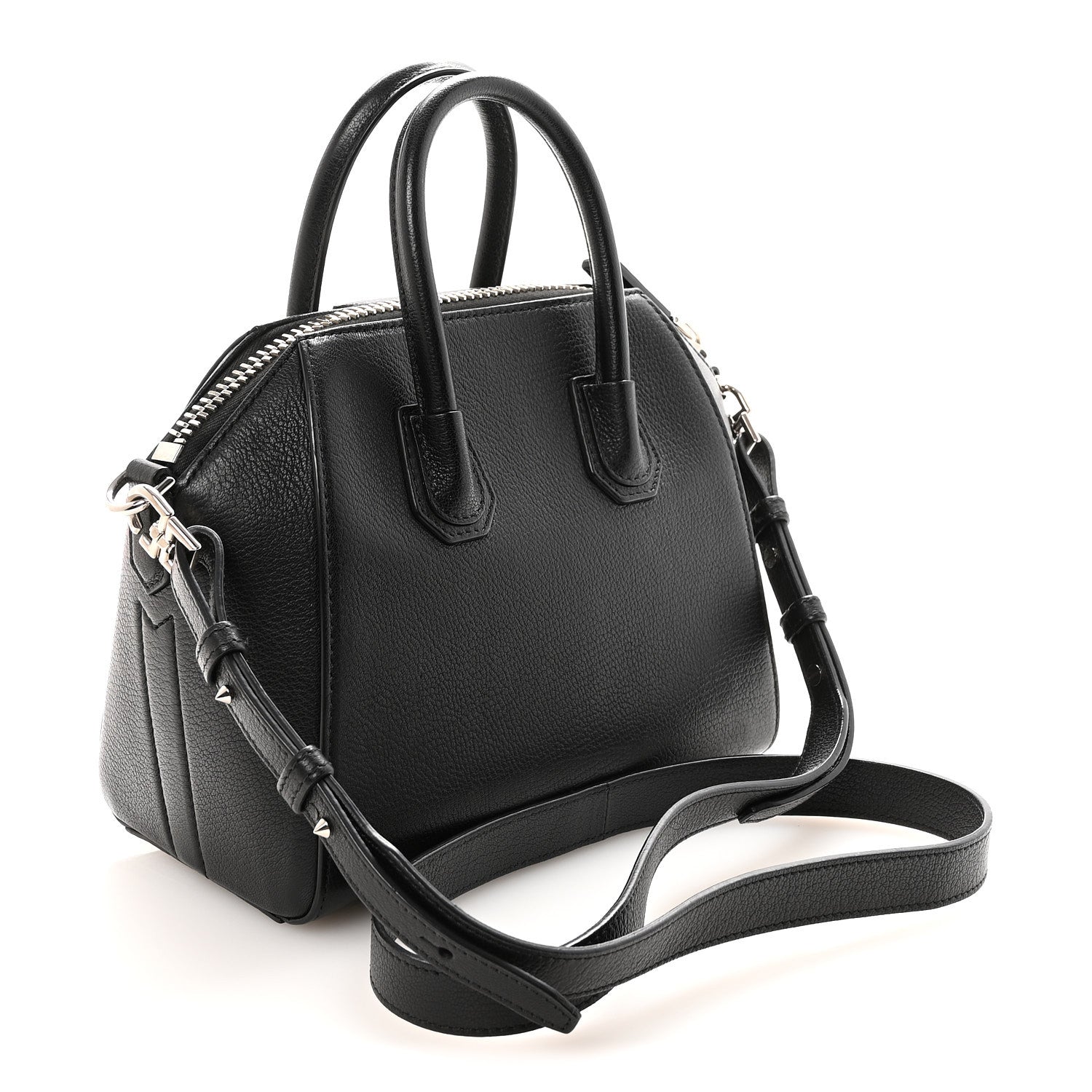 Givenchy Sugar Goatskin Mini Antigona Black 3 of 9