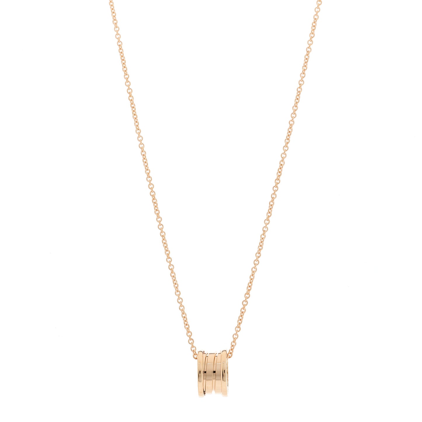 18K Rose Gold B.Zero1 Pendant Necklace