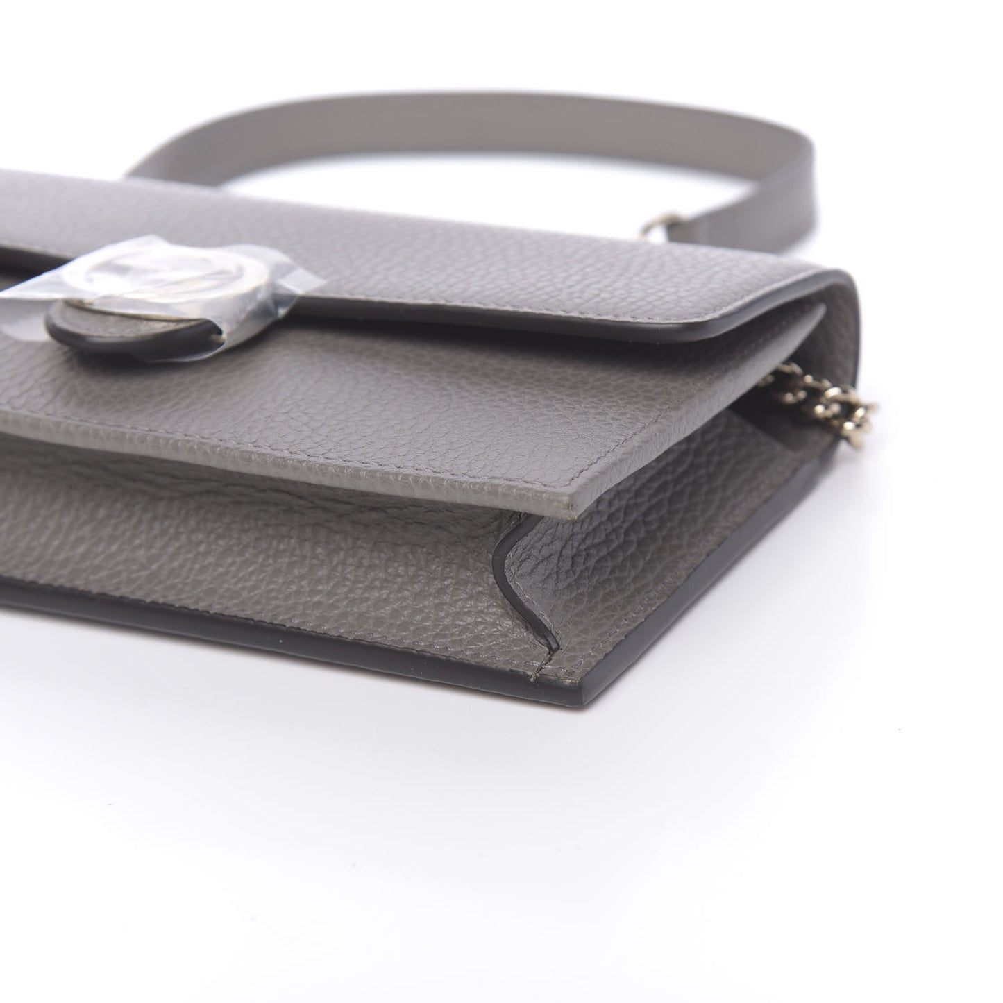 Dollar Calfskin Interlocking G Chain Wallet Loess