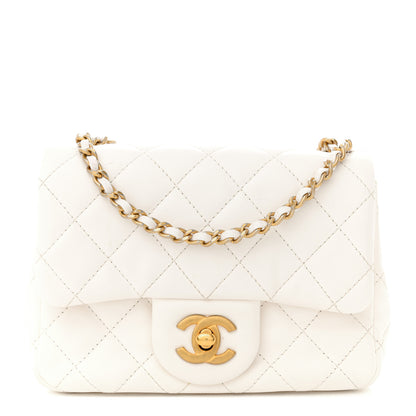Chanel Lambskin Quilted Mini Pearl Crush Flap White 1 of 13