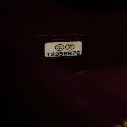 Chanel Aged Calfskin Quilted Medium Reissue Camera Case Black 7 of 8