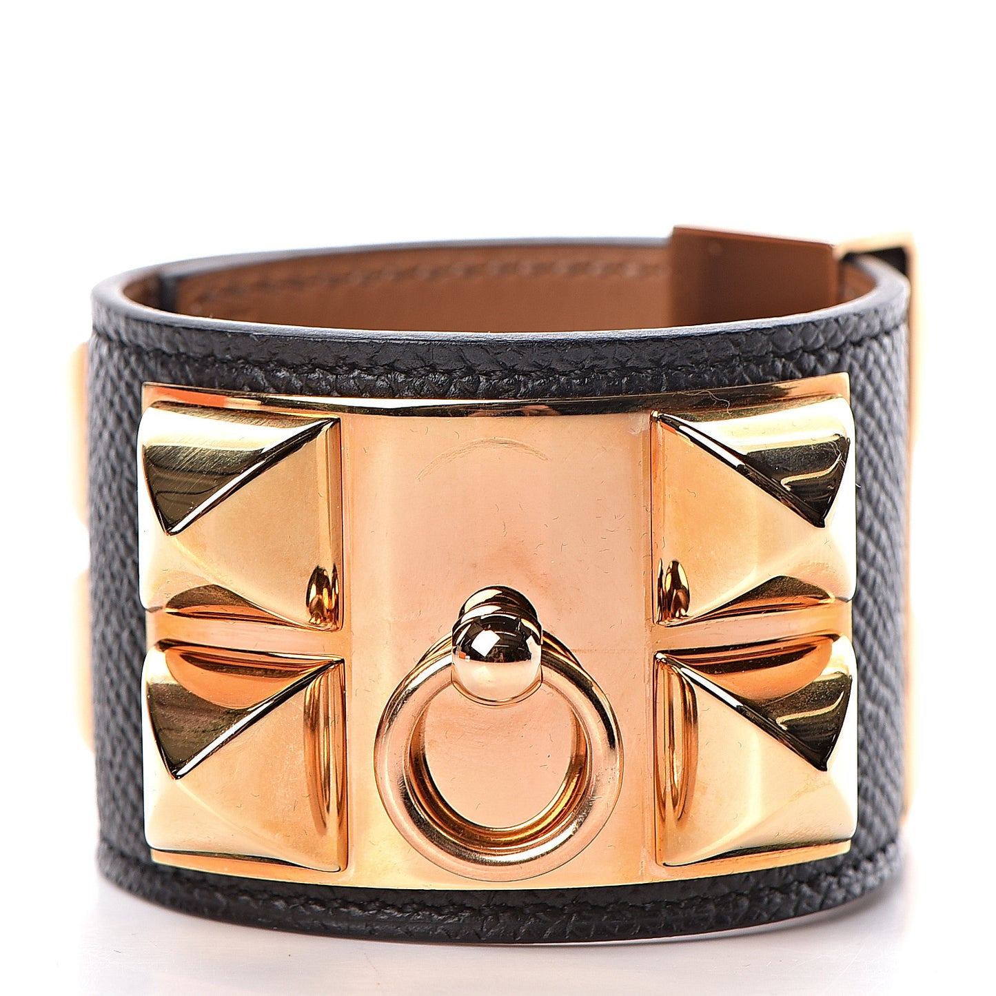 Epsom Collier de Chien CDC Bracelet XS Black