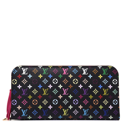 Louis Vuitton Monogram Multicolor Insolite Wallet Black Grenade 1 of 14