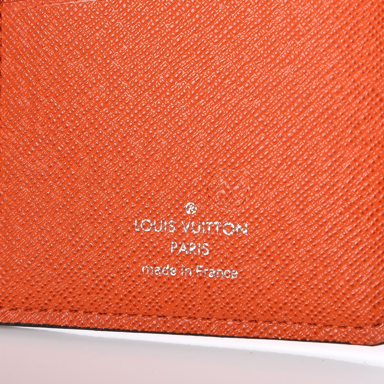Louis Vuitton Taiga Brazza Wallet Ambre 6 of 7