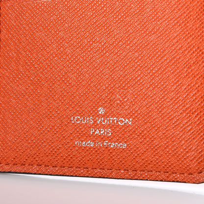 Louis Vuitton Taiga Brazza Wallet Ambre 6 of 7