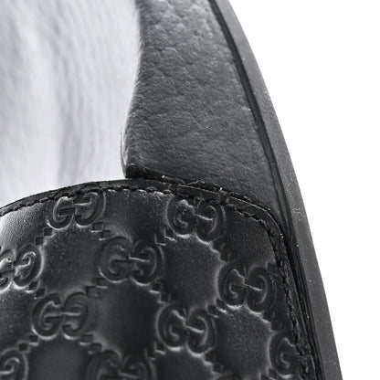 Gucci Microguccissima Mens Slide Sandals 12 Black 13 of 15